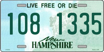 NH license plate 1081335