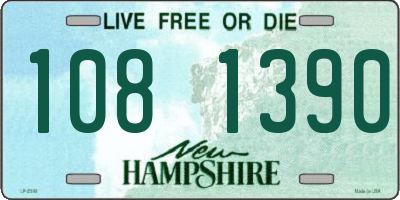 NH license plate 1081390