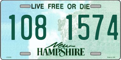 NH license plate 1081574
