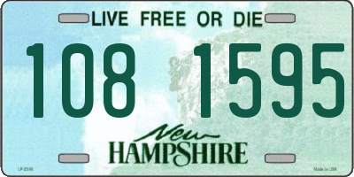 NH license plate 1081595