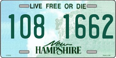 NH license plate 1081662