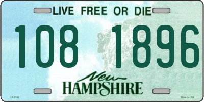 NH license plate 1081896