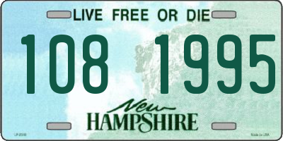 NH license plate 1081995