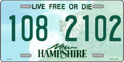 NH license plate 1082102