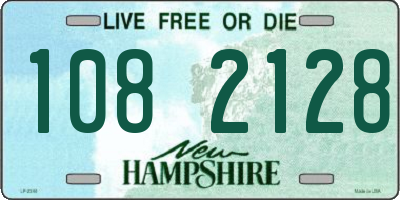NH license plate 1082128