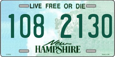 NH license plate 1082130