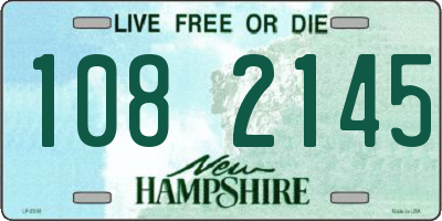 NH license plate 1082145