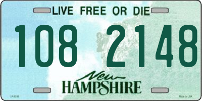 NH license plate 1082148