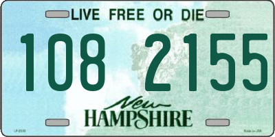 NH license plate 1082155