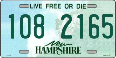 NH license plate 1082165
