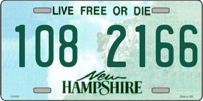 NH license plate 1082166