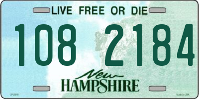 NH license plate 1082184