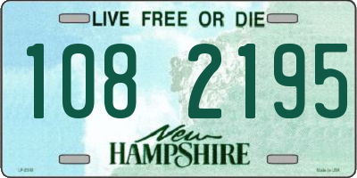 NH license plate 1082195