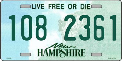 NH license plate 1082361