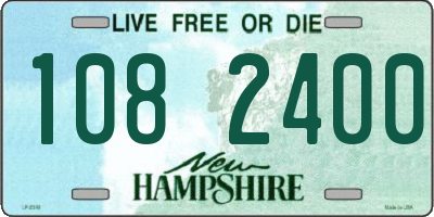 NH license plate 1082400