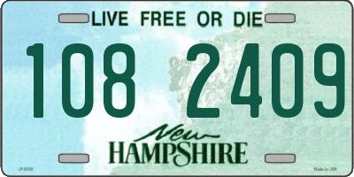NH license plate 1082409