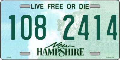 NH license plate 1082414
