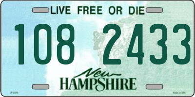 NH license plate 1082433