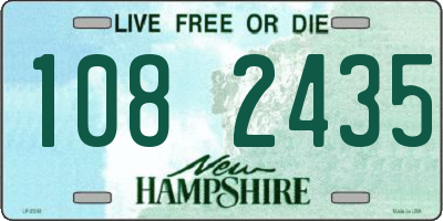 NH license plate 1082435