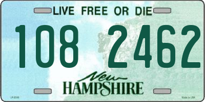NH license plate 1082462