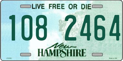 NH license plate 1082464