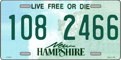 NH license plate 1082466