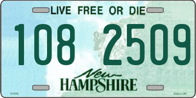 NH license plate 1082509