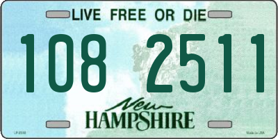 NH license plate 1082511
