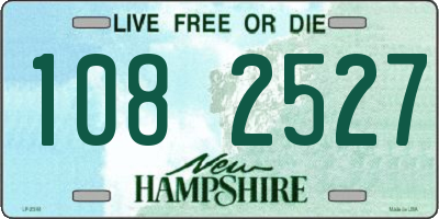 NH license plate 1082527