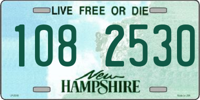 NH license plate 1082530
