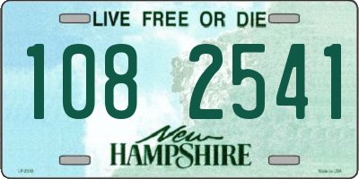 NH license plate 1082541