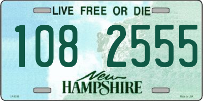 NH license plate 1082555