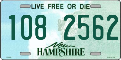 NH license plate 1082562