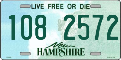 NH license plate 1082572