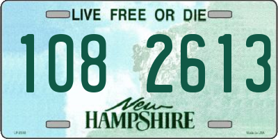 NH license plate 1082613