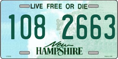 NH license plate 1082663