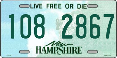 NH license plate 1082867