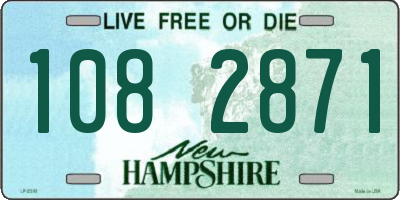 NH license plate 1082871