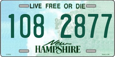 NH license plate 1082877