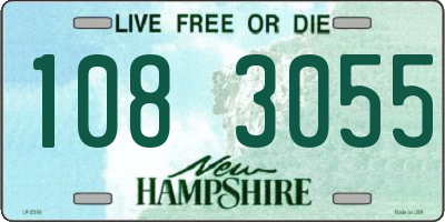 NH license plate 1083055