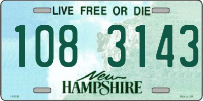 NH license plate 1083143