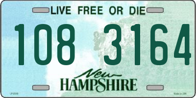NH license plate 1083164