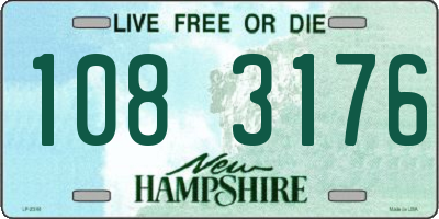 NH license plate 1083176