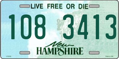 NH license plate 1083413