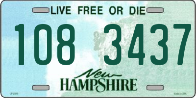 NH license plate 1083437