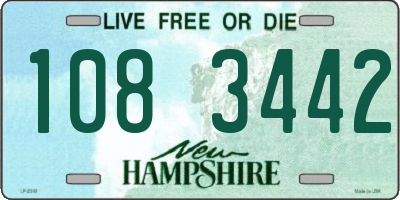NH license plate 1083442