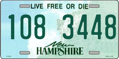 NH license plate 1083448