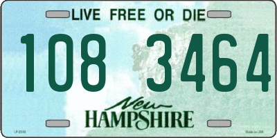 NH license plate 1083464