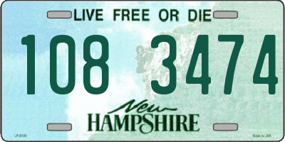 NH license plate 1083474