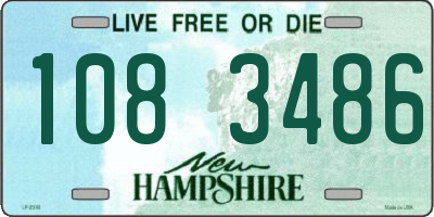 NH license plate 1083486